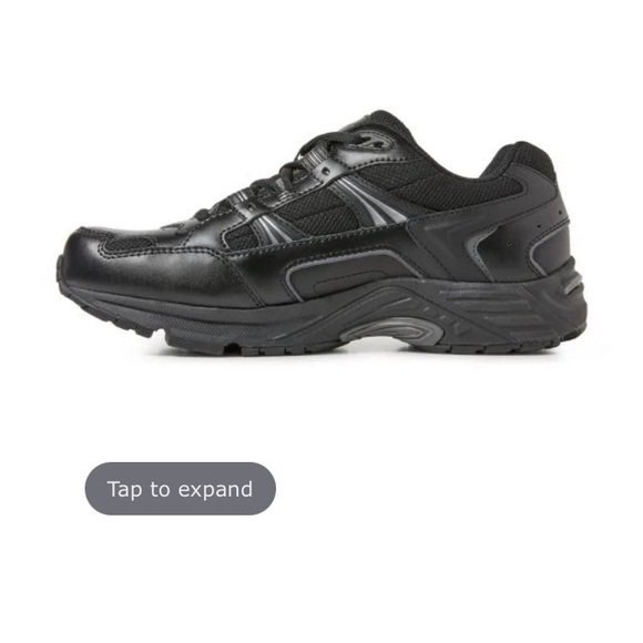 VIONIC 23MWALK SNEAKER size 8, black, NWT - Picture 11 of 12